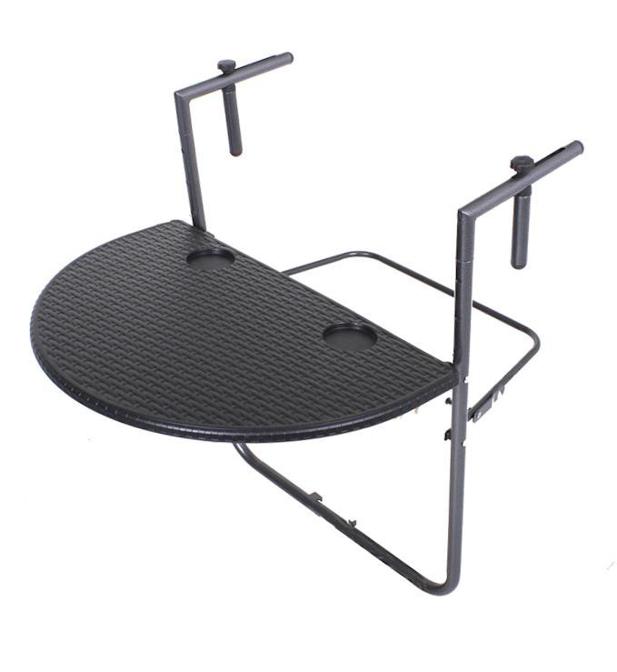 Garden Pleasure Harms Balkontisch VENTANA, Rattan-Optik
