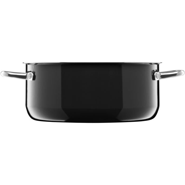 Silit Silargan® Compact Bratentopf mit Deckel, 24 cm, Black