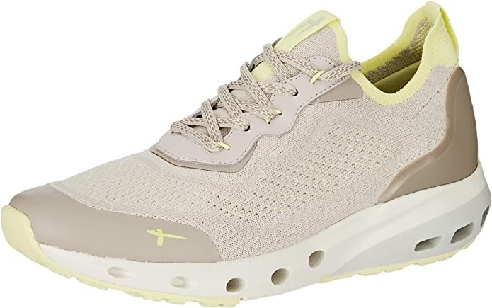 TAMARIS Freizeit Schnürer beige