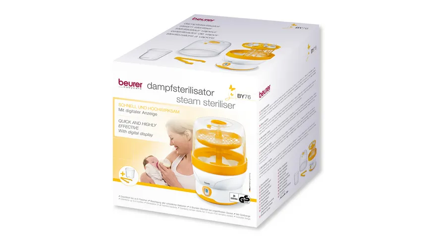 beurer Dampfsterilisator BY 76
