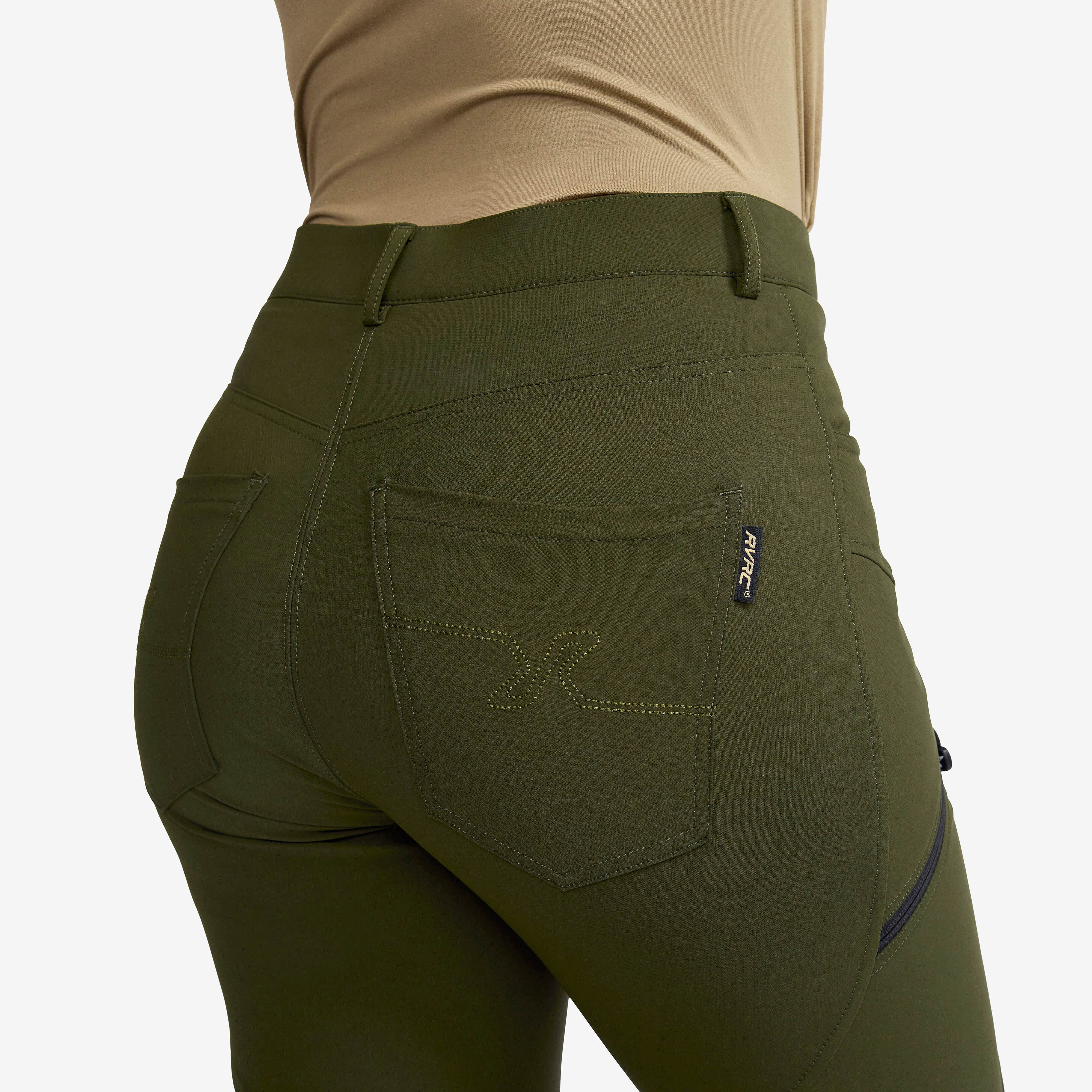 Bouncer Highwaist Jeans Femme Forest Night