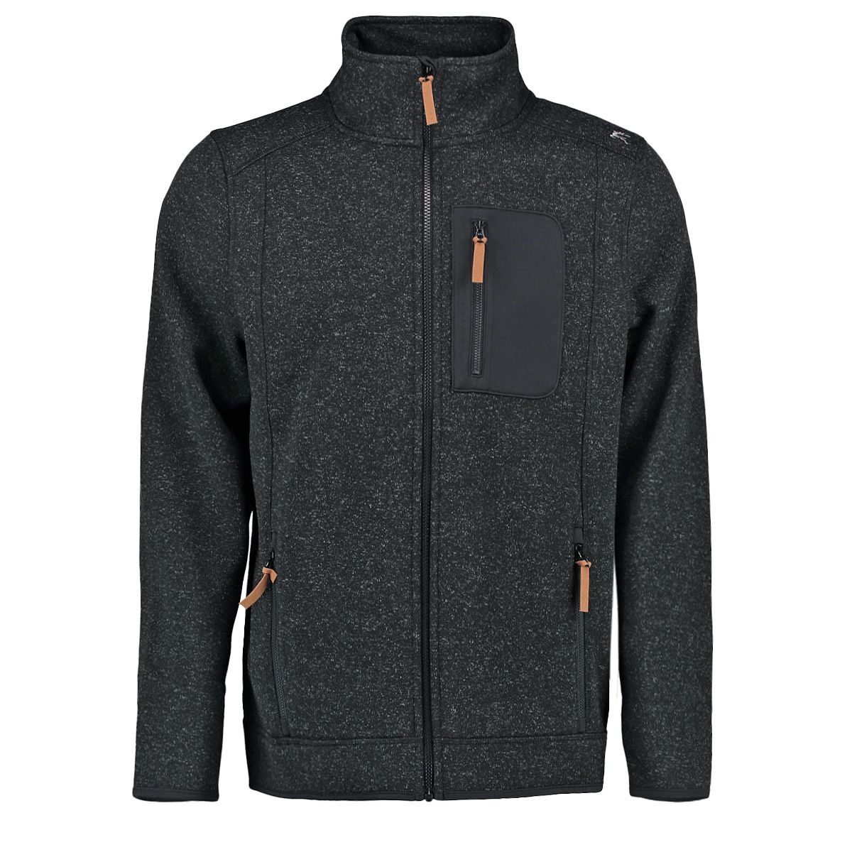 Strickfleece Jacke