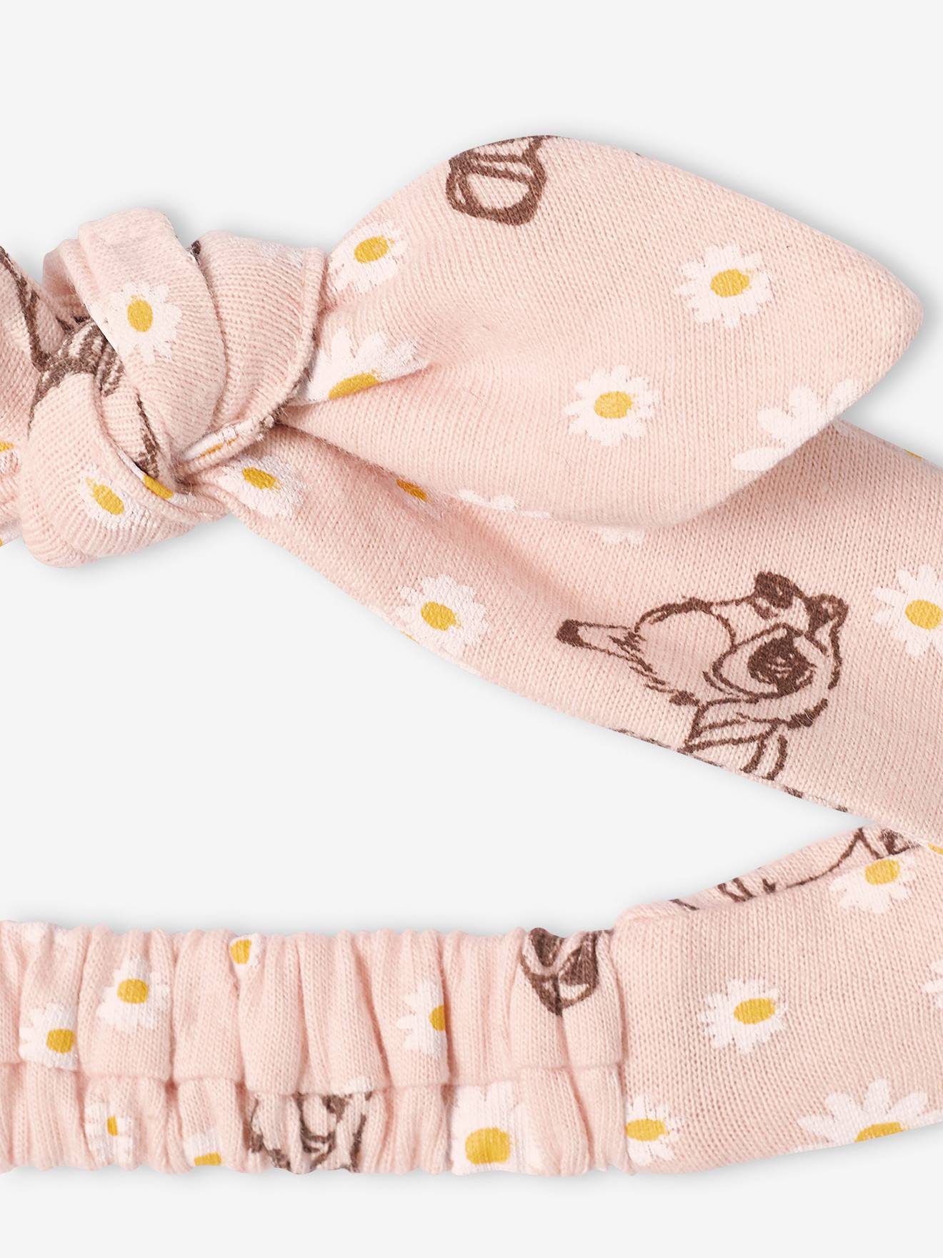 Ensemble fille 2 pièces DS® Bambi combinaison + bandeau vieux rose