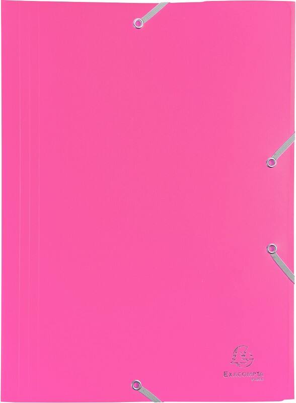 Exacompta Sammelmappe 55920E DIN A4 Fuchsia Polypropylen 24 x 32 cm 30 Stück