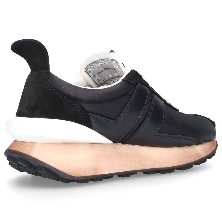 Lanvin - Sneaker low BUMPR Nylon - schwarz