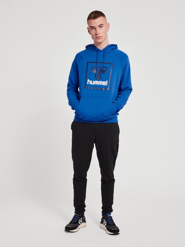Hummel Hummel Verstellbare Taille Kapuzenpullover Raglanärmel Hmlisam Herren in TRUE BLUE günstig kaufen
