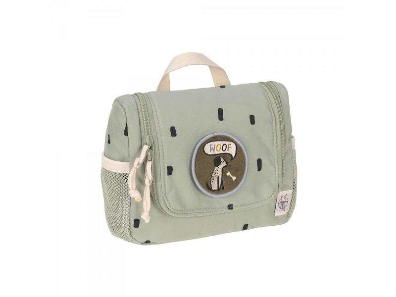 Mini trousse de toilette Happy Prints olive clair