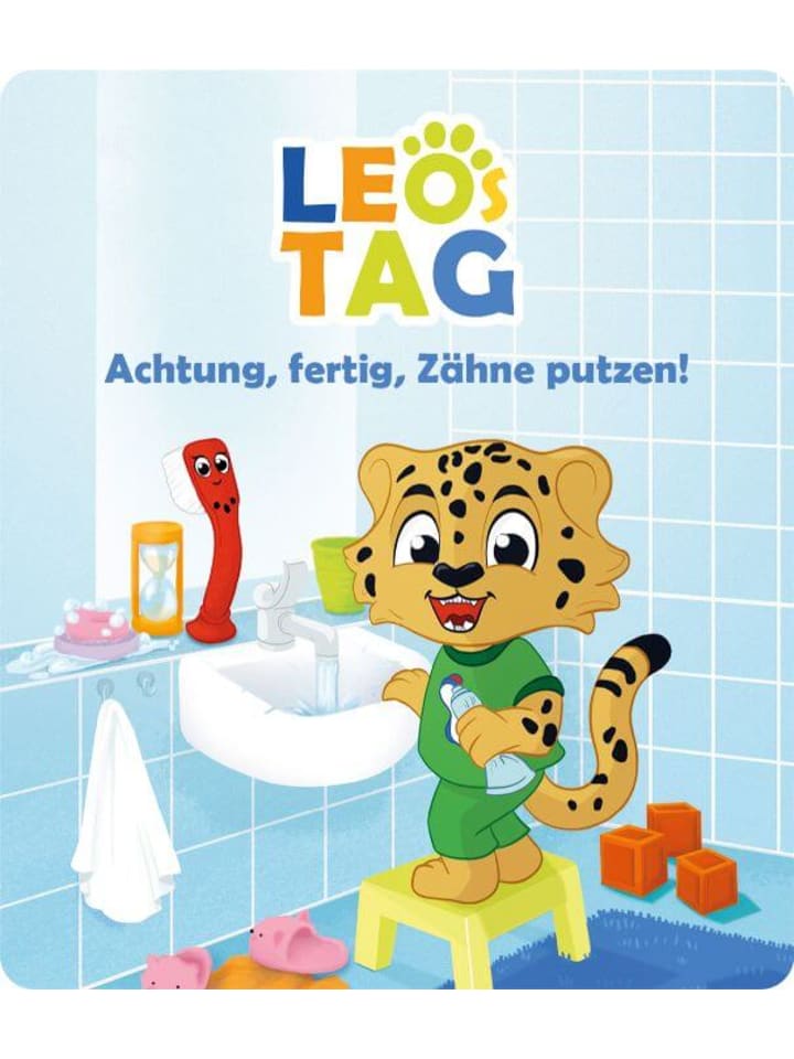 tonies Hörspielfigur Leos Tag - Achtung, fertig, Zähneputzen!, ab 3 Jahre günstig kaufen onesize