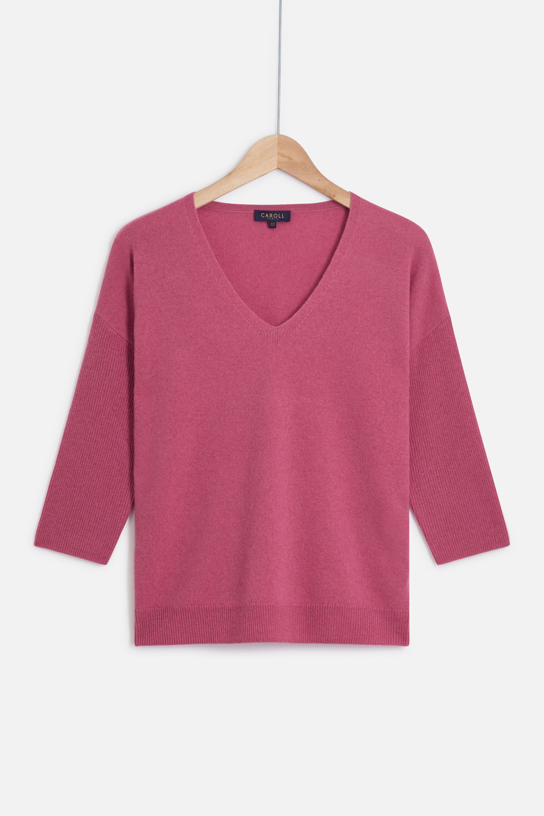 pull ambre rose femme