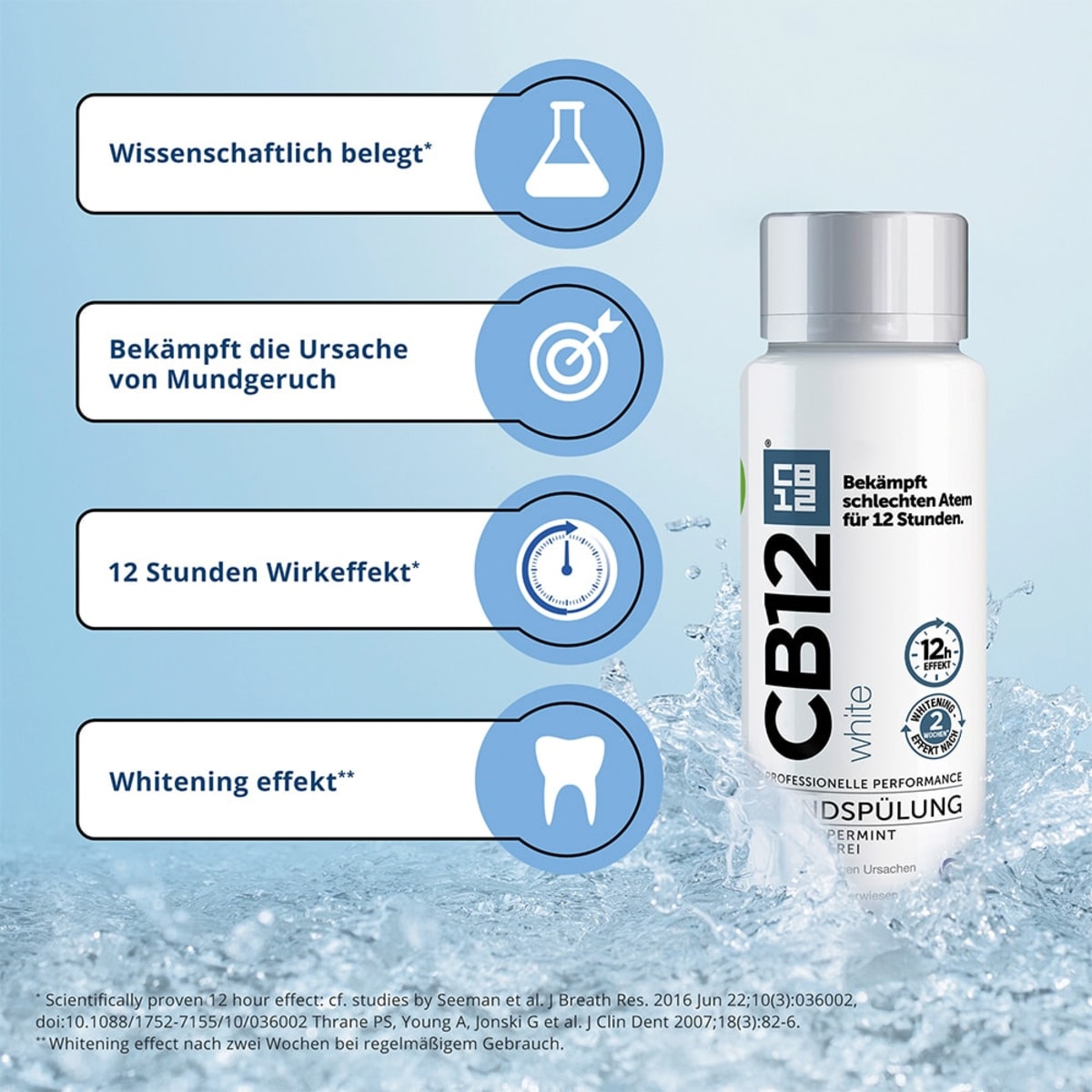 Mundspülung white, 200 ml
