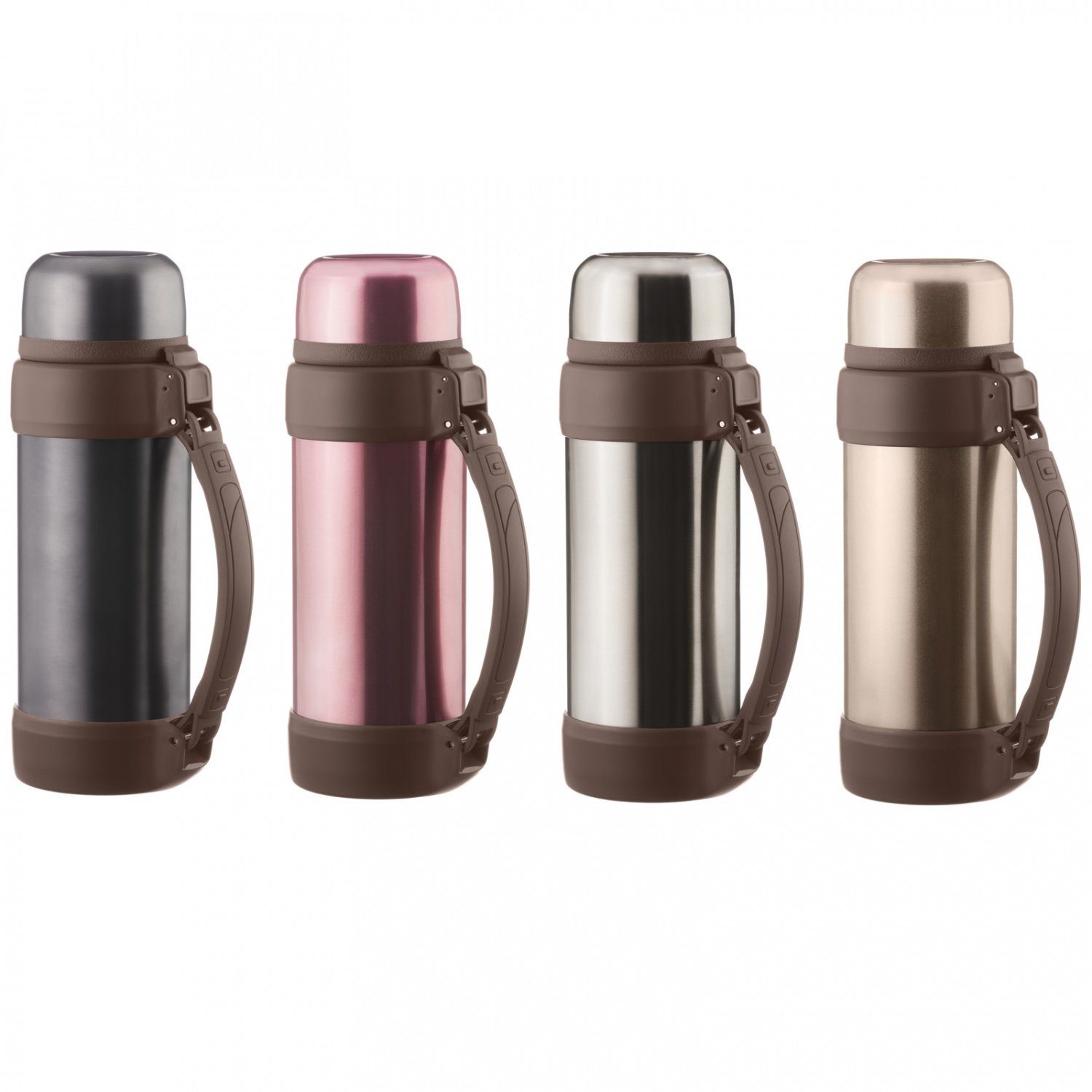 Dimono Thermoflasche Vakuum Isolierkanne XXL, 2 Liter Thermoskanne Isolierflasche