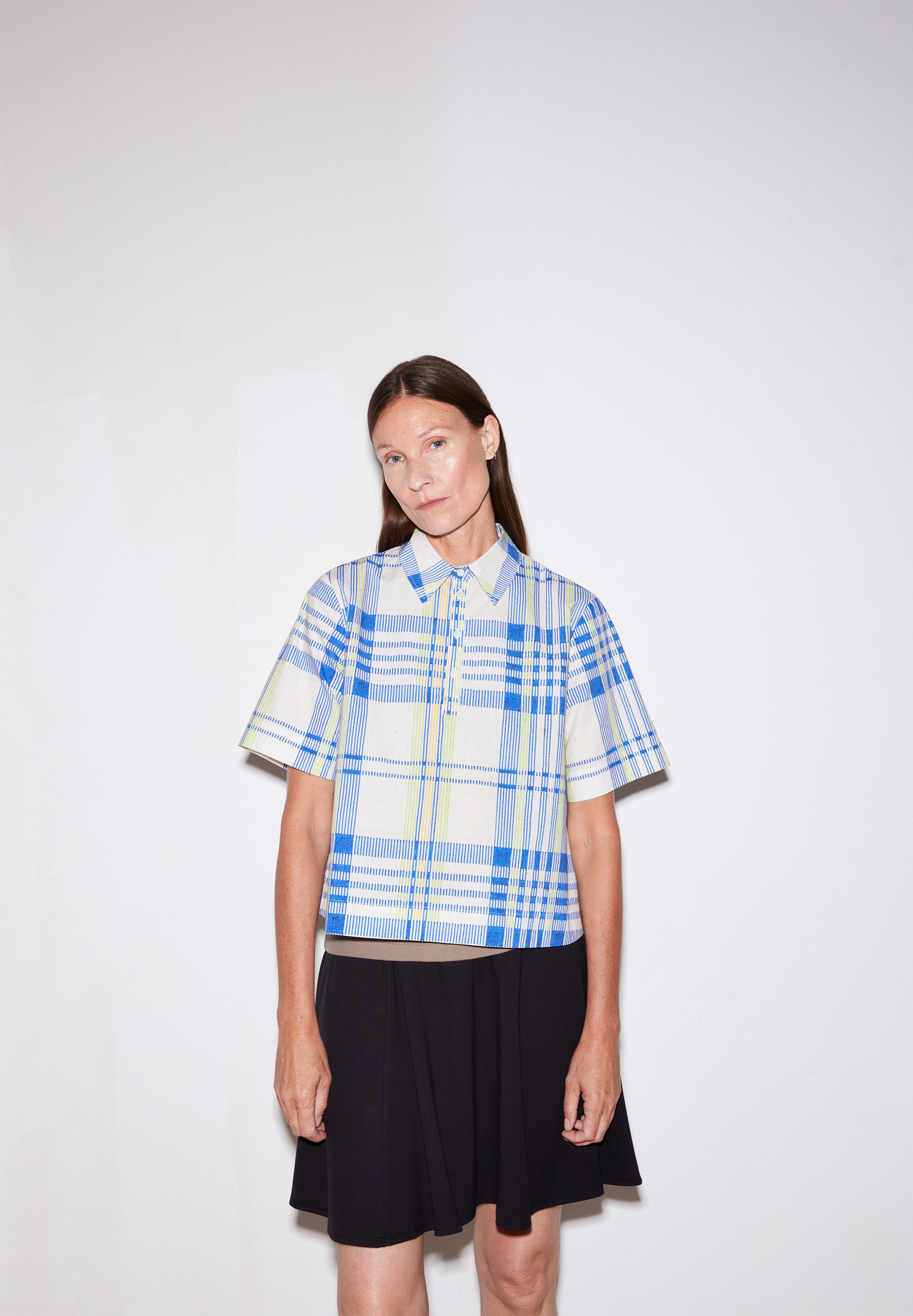 Bluse Relaxed Fit aus Bio-Baumwolle