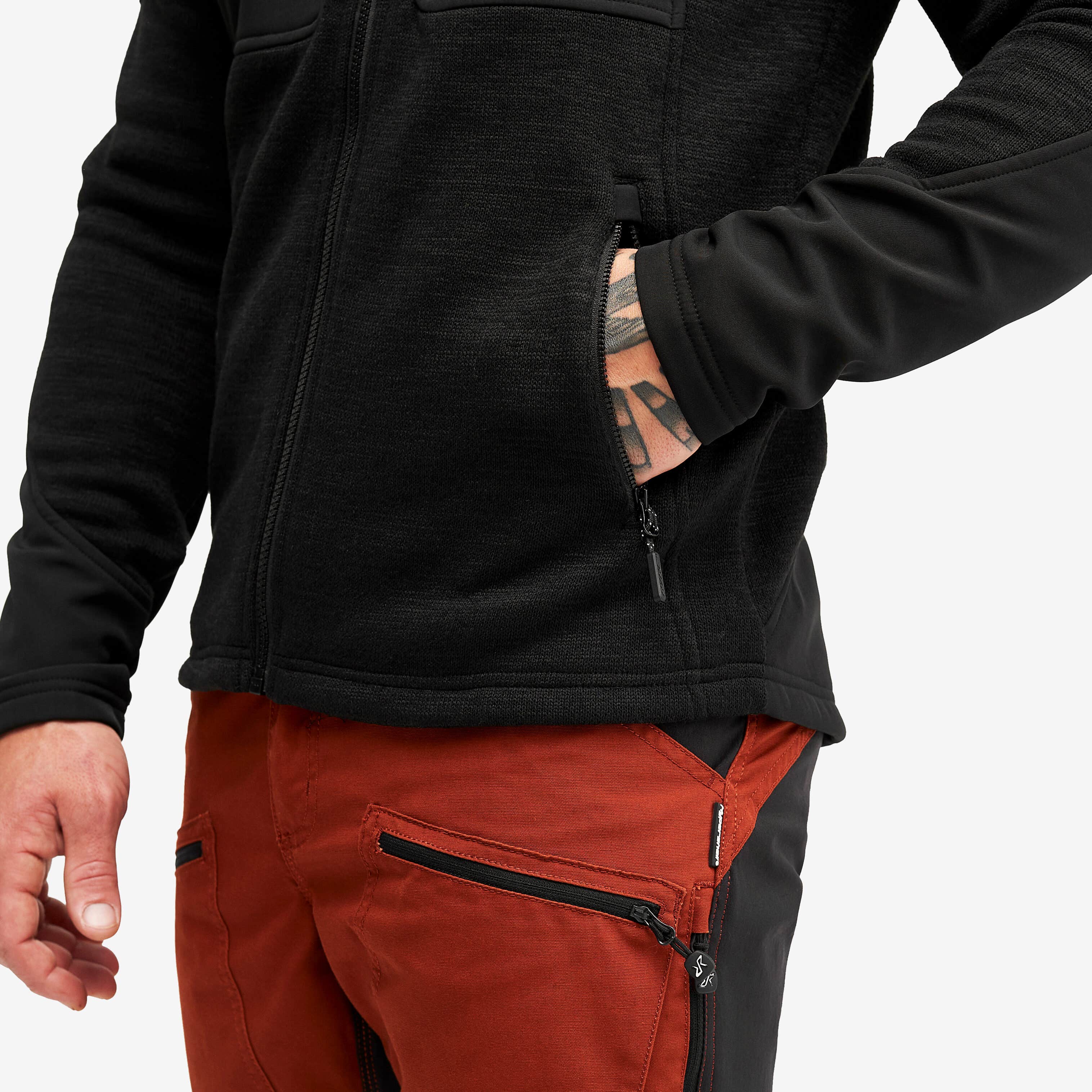 Wander Pro Wool Hoodie Homme Charcoal Black