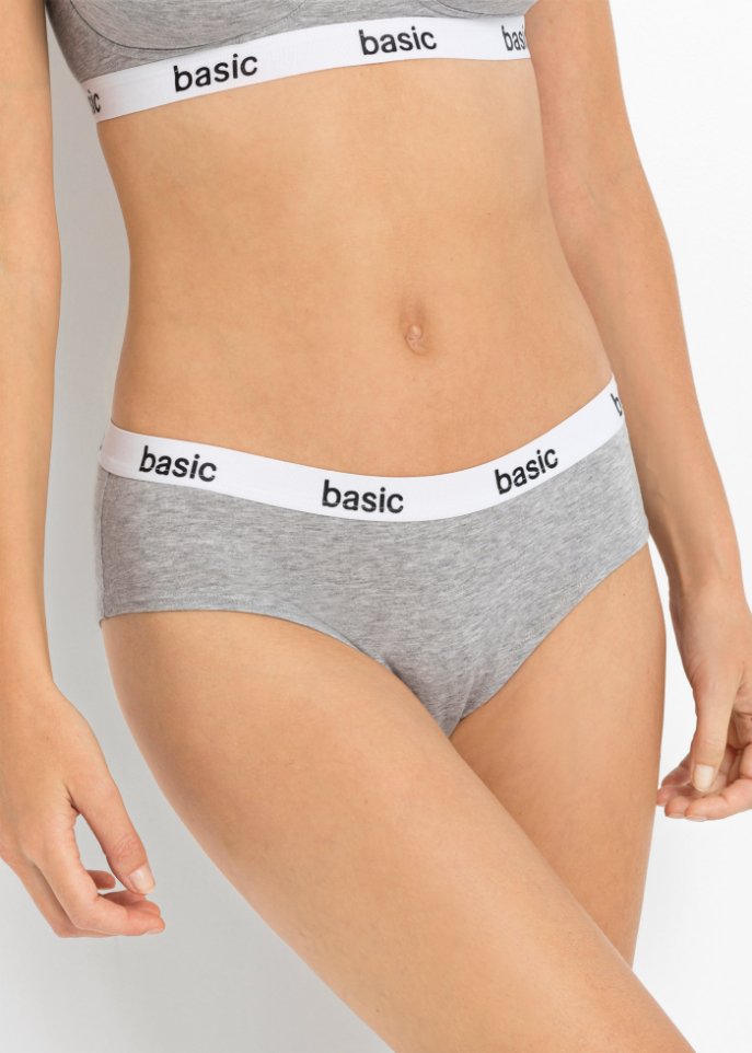 Panty mit Bio-Baumwolle (2er Pack)