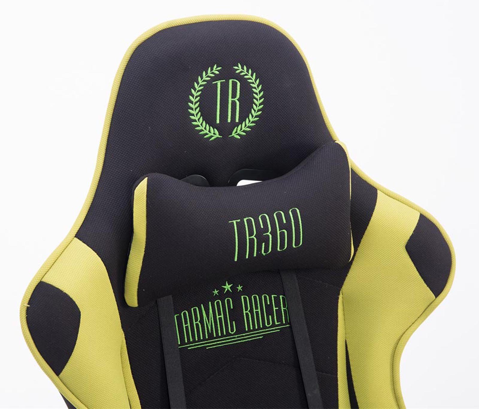 CLP Gaming Chair Turbo mit Fußablage, Höhenverstellbar und drehbar