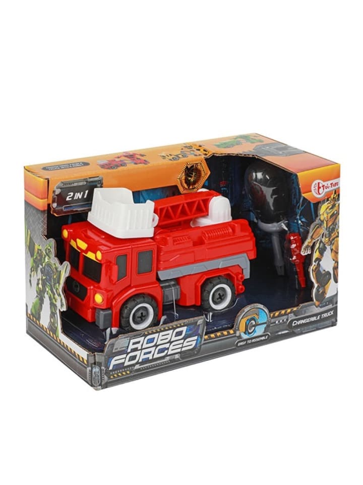 Toi-Toys Feuerwehr Auto Roboter Transformer ROBOFORCES 3 Jahre günstig kaufen onesize