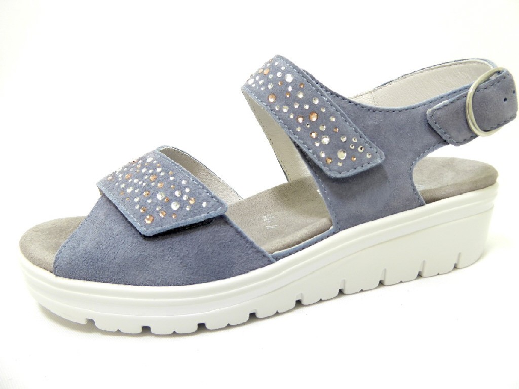 SEMLER Komfort Sandalen blau