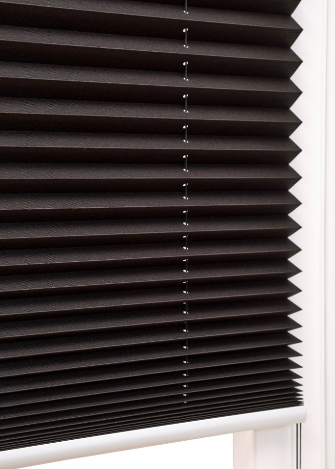 Verdunkelungsplissee mit recyceltem Polyester