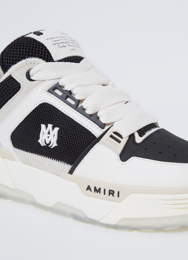 AMIRI MA-1 sportbačiai iš odos su tinklelio detalėmis