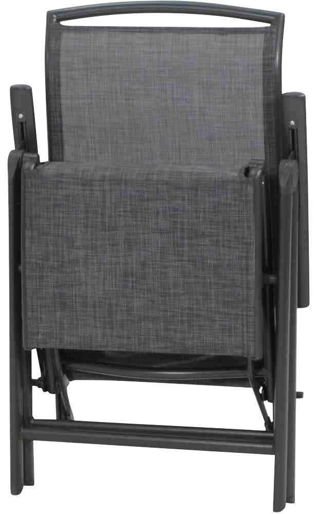 Siena Garden Gartensessel Livorno SET 4x Relax anthrazit (Set, 4-St)
