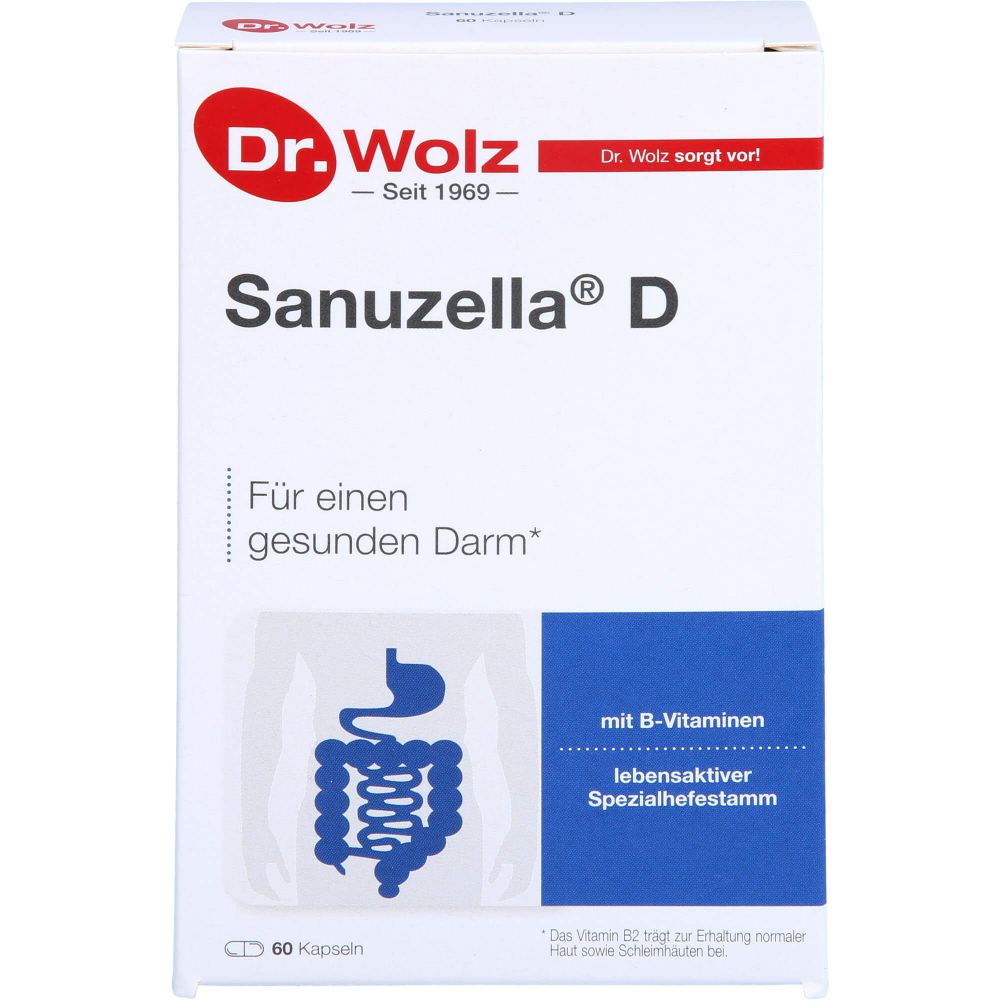 Dr.Wolz SANUZELLA D Zellulose Kapseln