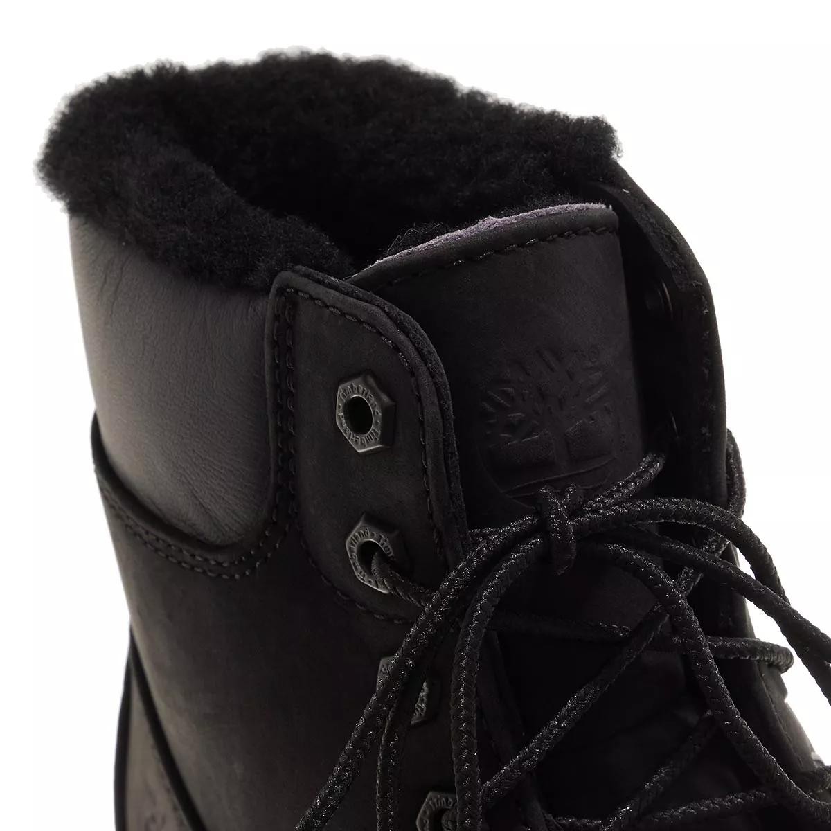 TIMBERLAND Stiefeletten schwarz Schnürstiefel