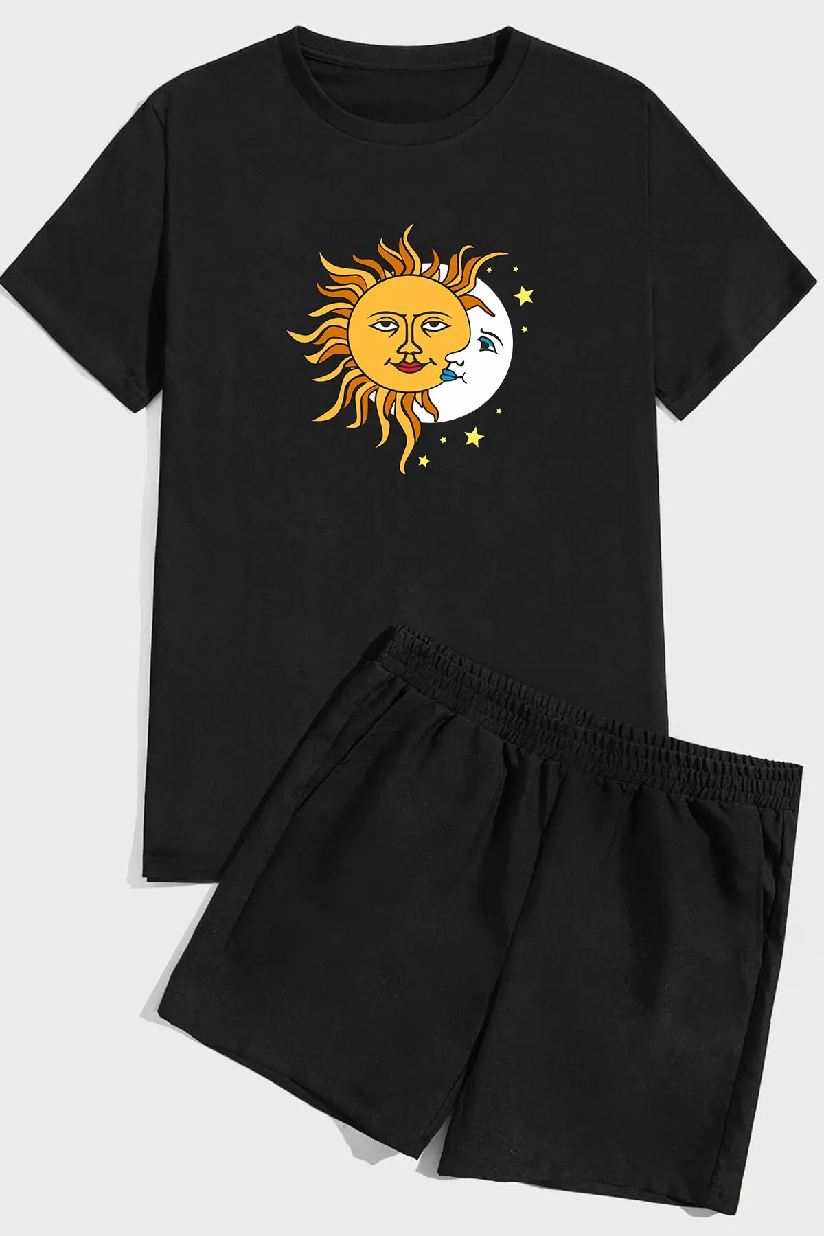 uyguntarz  Larks&' Tongues in Aspic Shorts-Set mit Aufdruck