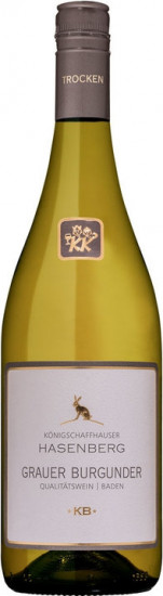 2022 Königschaffhauser Hasenberg Grauer Burgunder Dt.QW *KB* trocken - Winzergenossenschaft Königschaffhausen-Kiechlinsbergen