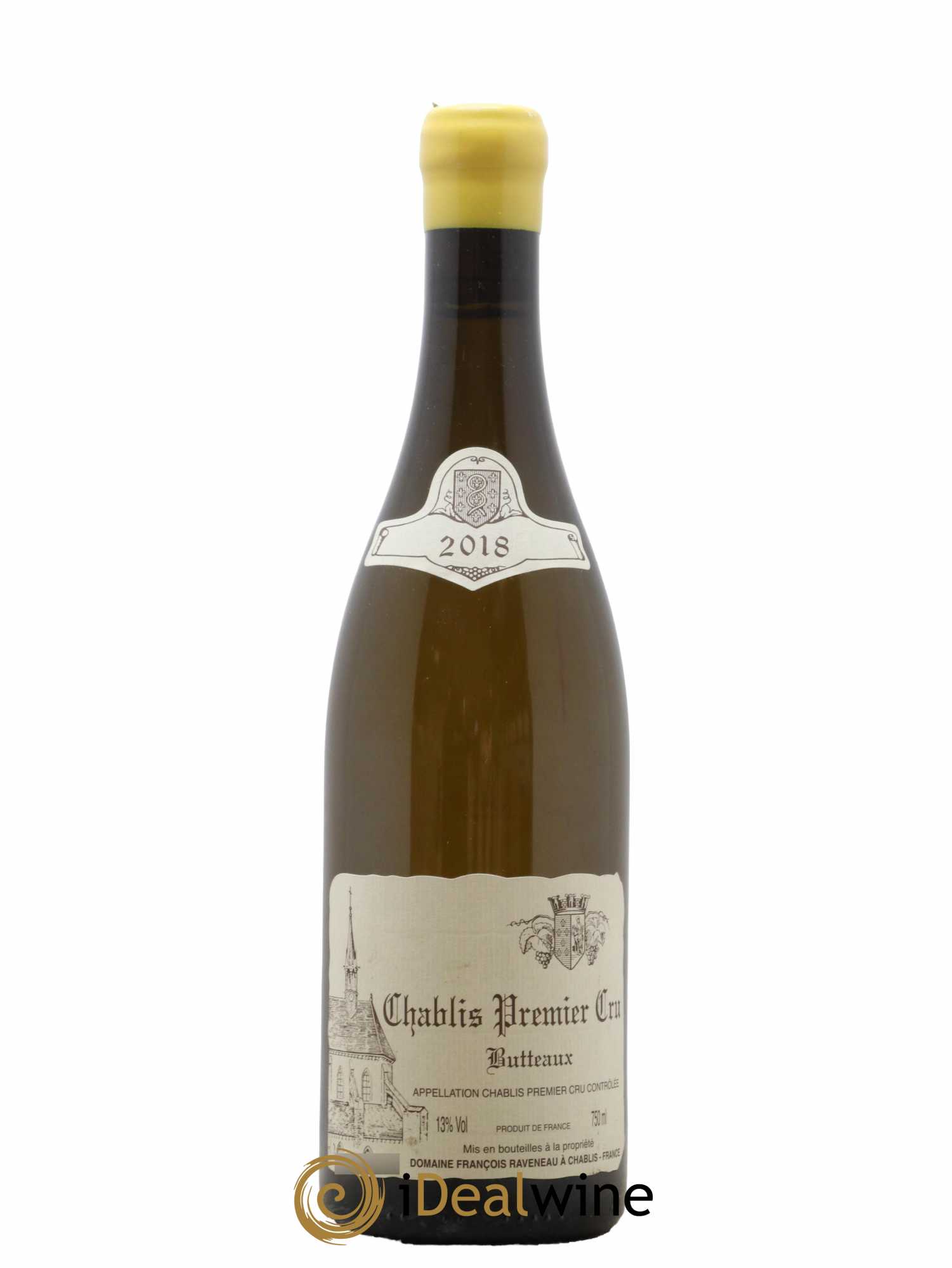 Chablis 1er Cru Butteaux Raveneau (Domaine)  2018 - Lot de 1 Bouteille