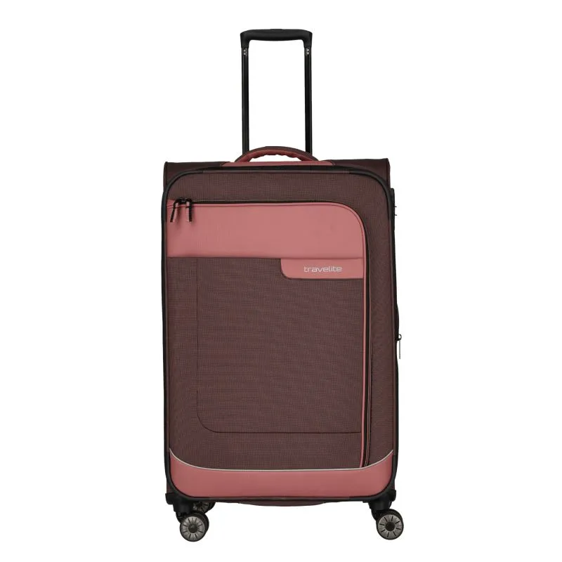 Travelite VIIA Trolley 4 Rollen L - Frühlingsrose