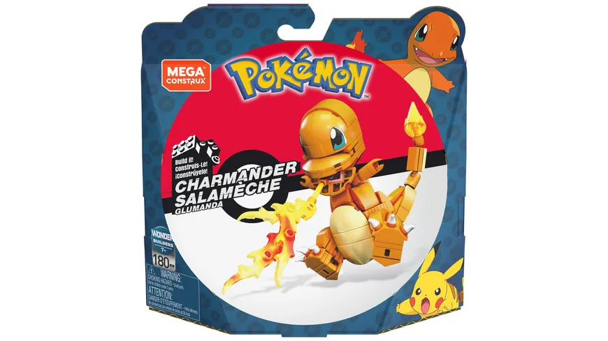 Mega Construx POKÉMON Medium Pokémon Glumanda