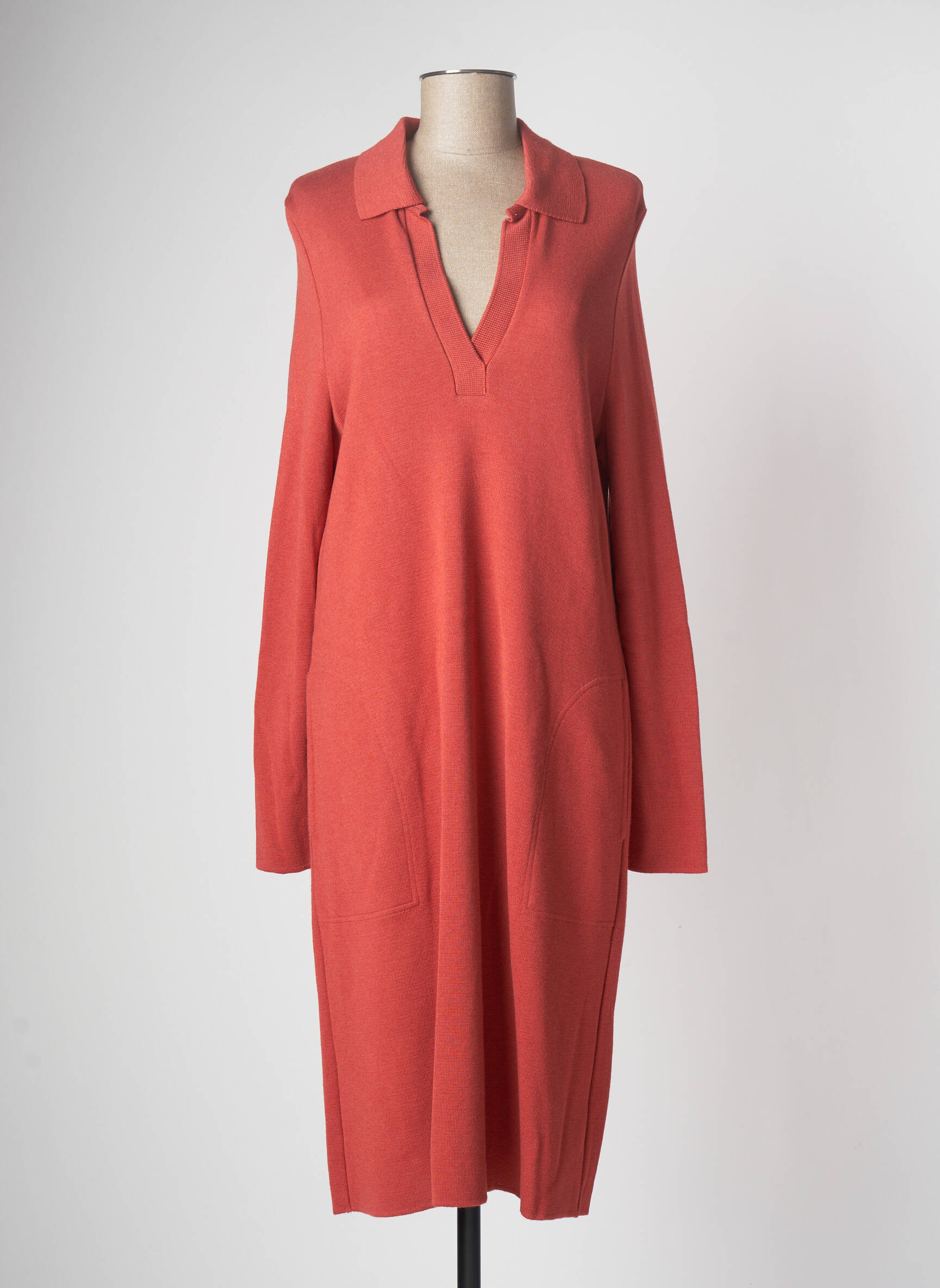 Devernois Robes Pulls Femme couleur rouge