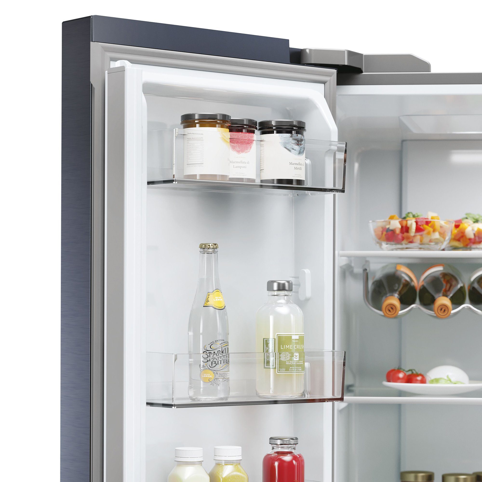 Haier French Door CUBE 90 SERIES 5 HCR5919ENMB, 190 cm hoch, 90.5 cm breit, Total No Frost, MyZone, Holiday Modus, Multi Air Flow