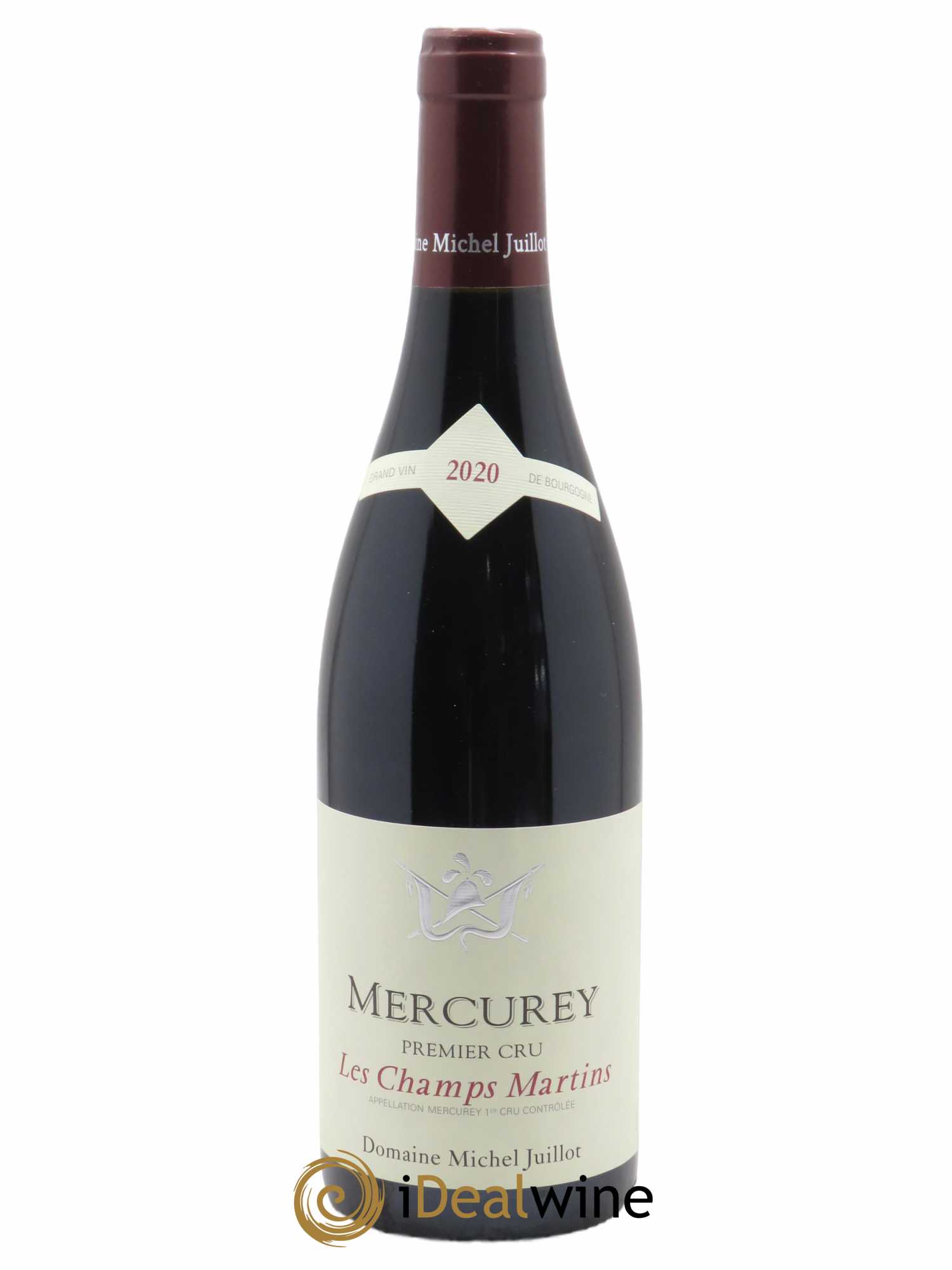 Mercurey 1er Cru Les Champs Martins Michel Juillot (Domaine)  2020 - Lot de 1 Bouteille