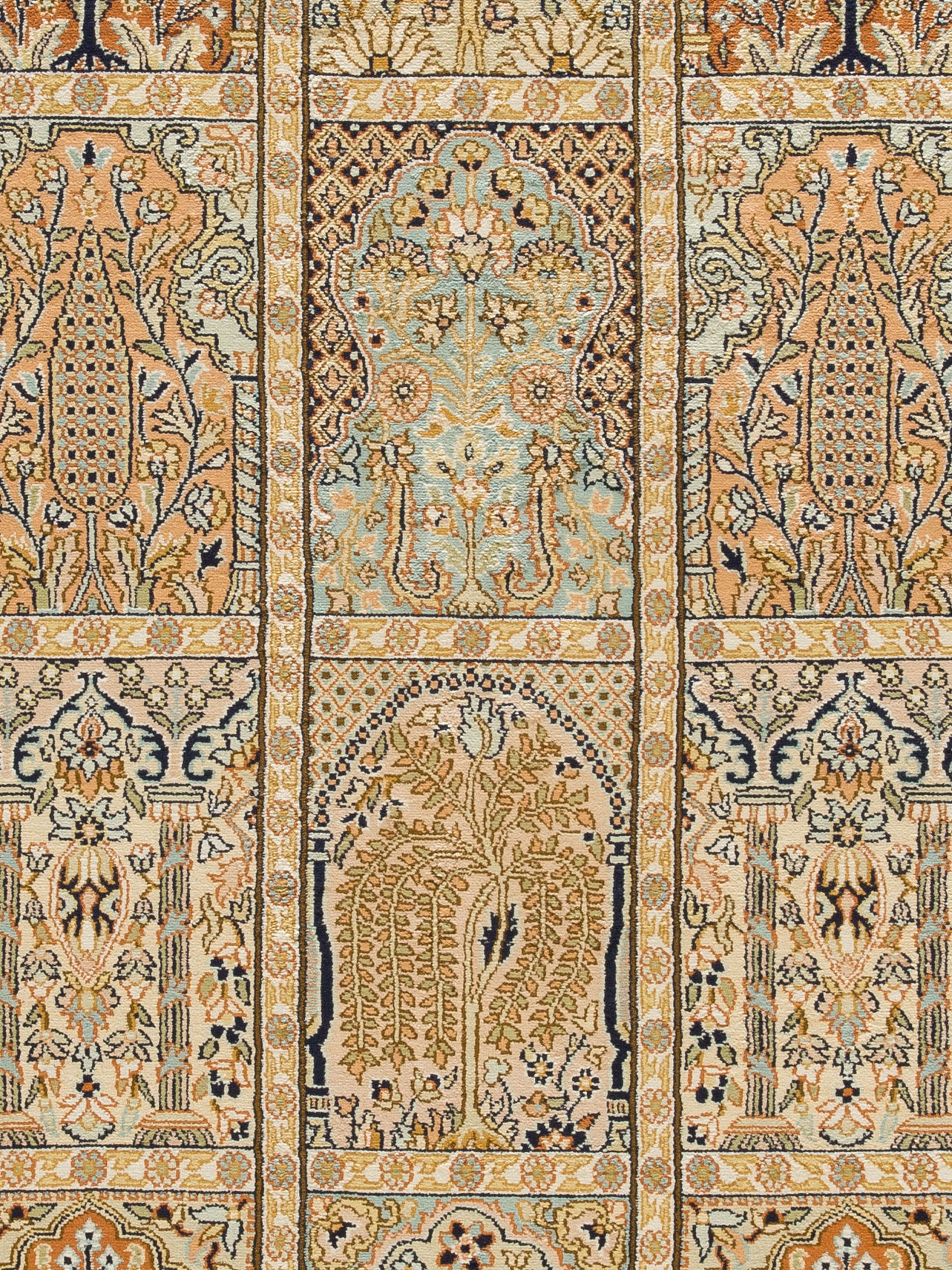 Kaschmir Seide 18/18 ca. 168 x 249 cm, Unikat / Einzelstück