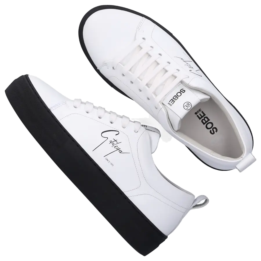 305 SOBE - Sneaker Weiß CATALEYA SAMRA Kalbsleder - weiß
