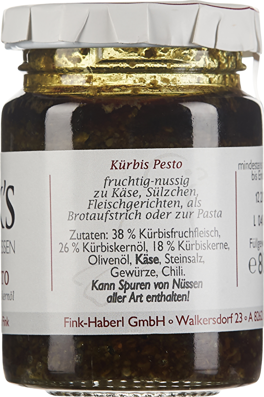 Fink's Delikatessen Kürbis Pesto 80g