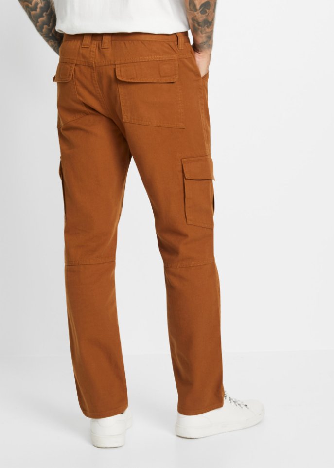 Loose Fit Cargohose, Straight