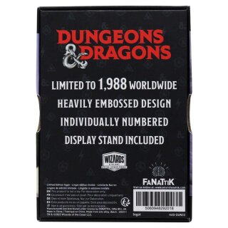 Dungeons & Dragons Metallbarren - 35th Anniversary Legend of Drizzt (Limited Edition)