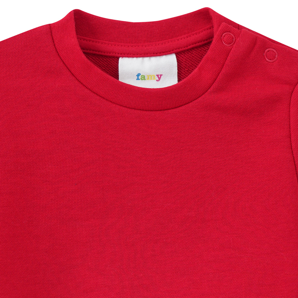 Baby Sweatshirt mit bunten Akzenten