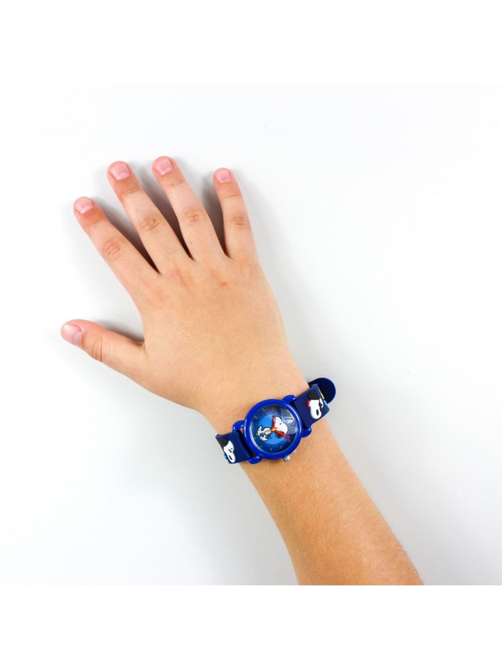 COFI 1453 Snoopy Uhr für Kinder Bunte Analoguhr in Blau für Kleine in Blau günstig kaufen onesize