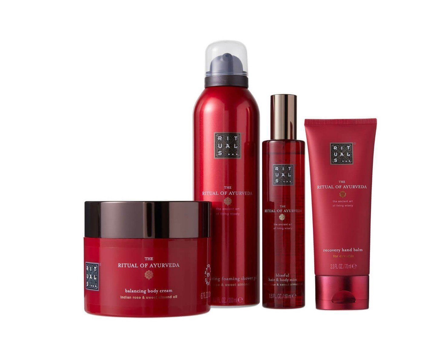 Rituals Pflege-Geschenkset für Frauen von The Ritual of Ayurveda, Größe L, 4-tlg.