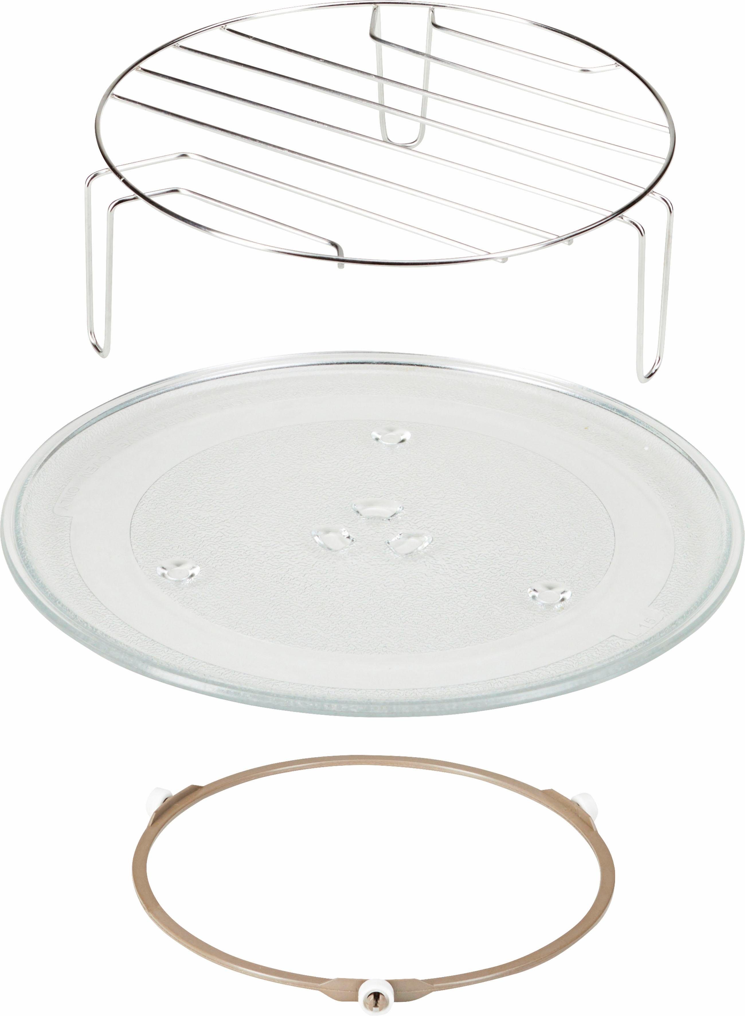 Hanseatic Mikrowelle 564196, Grill und Heißluft, 23 l, 3-in-1 Gerät