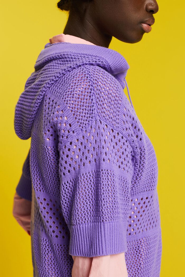 Strick-Hoodie