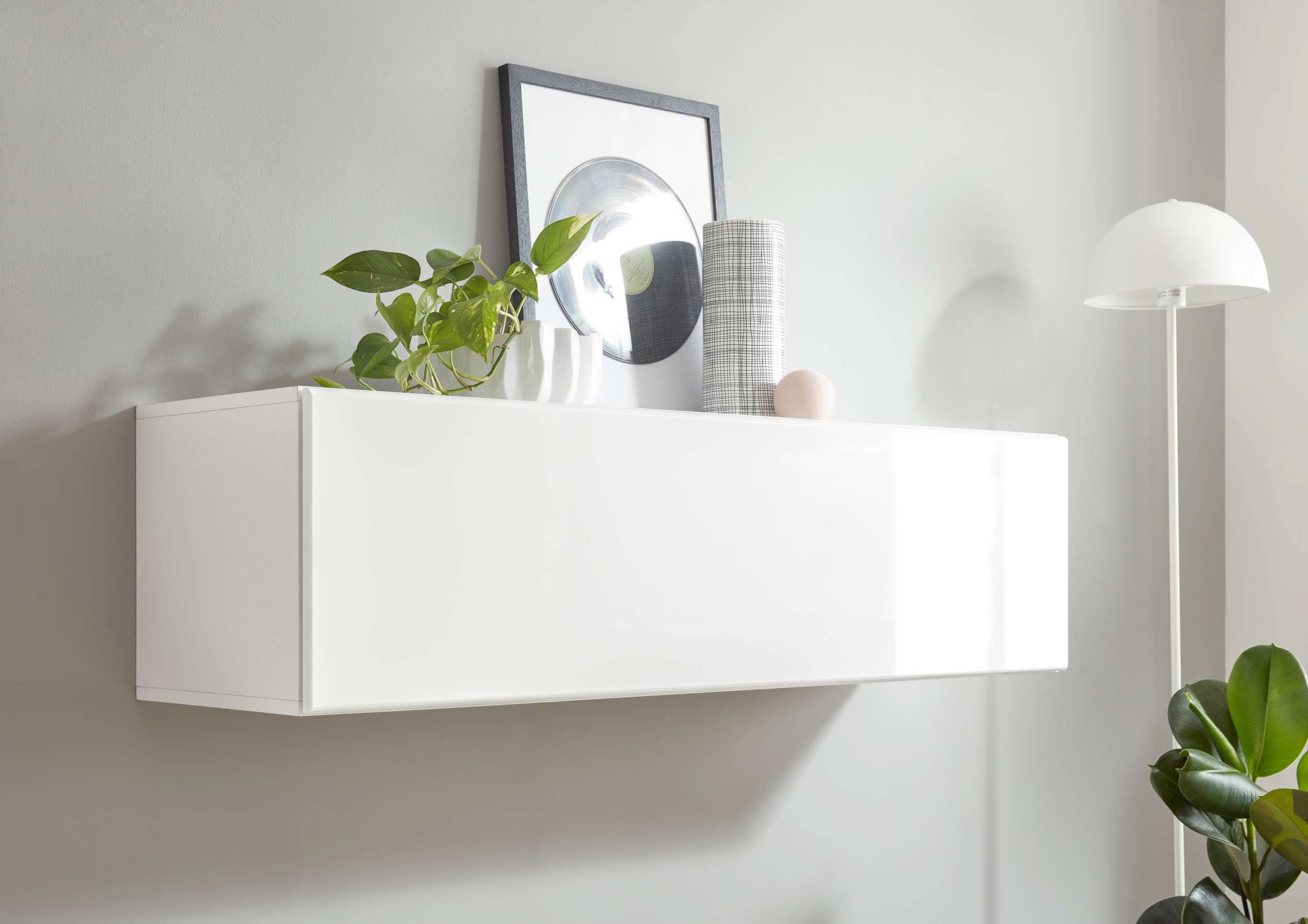 Stylefy Wohnwand Keymen, (Set (6-St), Wohnzimmer-Set), 6-teilig, mit Push-to-Open, MDF, variabel hängbar, Modern Design