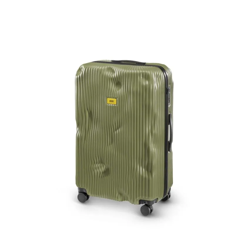 Crash Baggage Stripe Trolley L (79 cm) - Olive