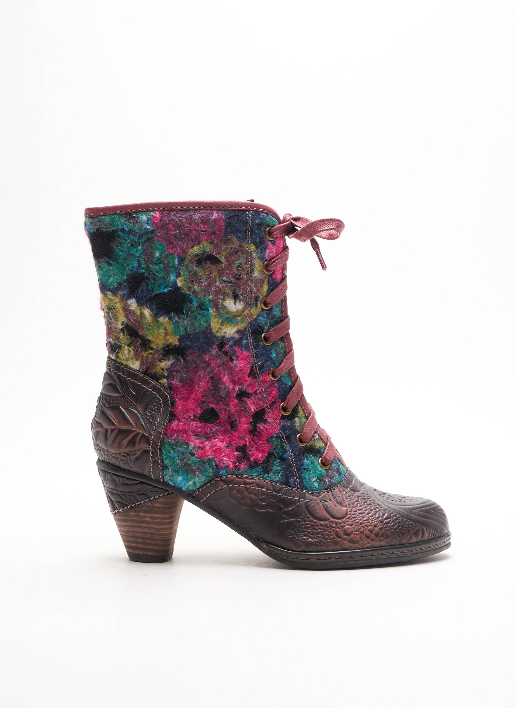 Laura Vita Bottines Femme couleur rose