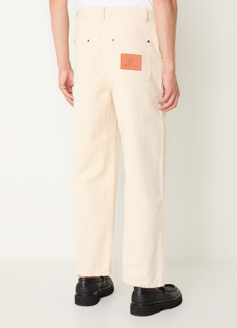 Bram's Fruit Straight leg jeans with side pockets