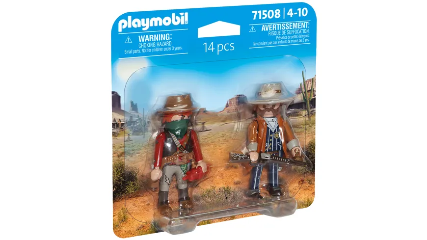 PLAYMOBIL 71508 - Western - Bandit und Sheriff