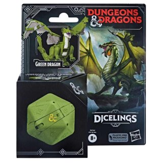 Dungeons & Dragons - Dicelings Actionfigur: Green Dragon